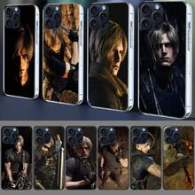 Leon Kennedy  4 Phone Case Compatible With  17 Air 16 Pro 15 Pro Max 14+ Plus 16E 11 13 12 Mini XR X XS 7 8 SE 2020 Protective Case, Protective Case Compatible With  17 Pro Max Case,  17 Pro Case,  17 Case,  16 Pro Max Case - QK590-3 - 查看 1
