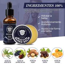 Men Grooming Kit - Blue 8pcs With Roller - View 4