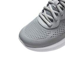Skechers Women's Hollow Breathable Lace-Up Casual Sports Shoes - Grey - View 8