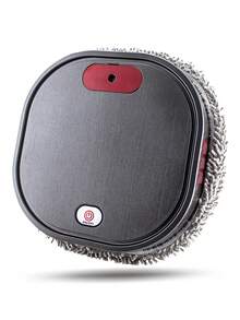 Robot Aspirador y Mopa Combo, USB Recargable, Húmedo y Seco Totalmente Automático Mopa Máquina con Función de Pulverización y Húmedo y Seco Almohadillas, Libera tus Manos para Pelo de Mascota y Mopa Limpiador, Pisos Duros y Alfombras, Adecuado para Escenarios en Hogares, Oficinas, Dormitorios, Pasillos, etc. - Gris - Ver 2