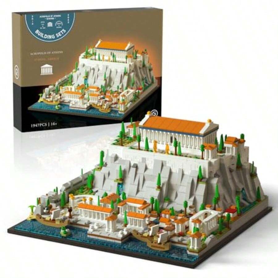 Architecture The Acropolis In Athens Building Sets; Collectible Model ...