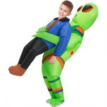 Disfraces Inflables de Alien para AdultosAdolescentesNios, Disfraz Inflable de Abduccin Alien, Divertidos Disfraces Inflables de Halloween para de Cosplay - adolescentes - Ver 2