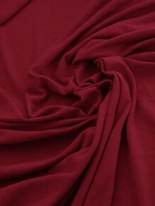 1件裝聖誕風精美裝飾全包覆沙發套，防寵物抓咬、耐髒防塵，92%聚酯纖維 8%彈性纖維，純色酒紅色，貼身合身，多尺寸可選，適用1/2/3/4人座沙發，四季通用 - 紅色 - 查看 10