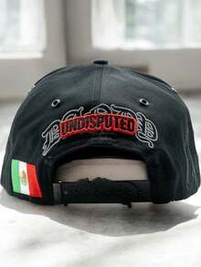 Gorra Dandy Hats modelo CANELO UNDISPUTED la mejor calidad en caja, diseño ajustable exclusivo, accesorio para coleccionistas y fans, estilo deportivo - Negro - Ver 10