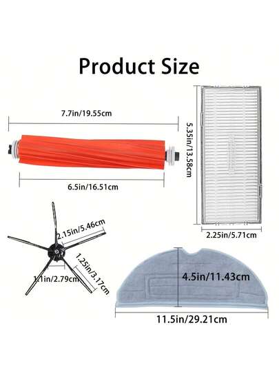 20pac S7 MaxV Ultra Accessory Kit Roborock S7+S7 MaxV, Plus, T7S T7 Plus Robot Stofzuiger Cleaner view 2