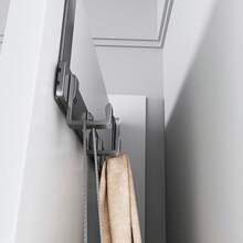 1pc 18cm Tall Over The Door Hanger With Hook, Easy To Install, No Need To Punch Holes Hanging Metal Over The Door Hanger, For Hats, Keys, Home Space Saving Storage, For Entrance, Bathroom, Bedroom, Home, Dormitory,His Comments, Hanging His Bag, Hangers, Interests, Relationships, Wall Shelves, Wall Hangers, Adhesives, Door Hooks, Wall Stickers, Comments