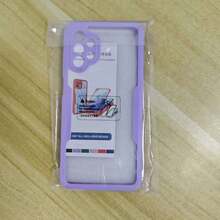 Hadaasi 1pc Soft TPU Bumper + Hard PC Back 2-In-1 Full Coverage Transparent Phone Case With Front Screen Protector, Compatible With IPhone 17 Pro/17 Pro Max/Air/17/16/16E/16 Pro Max/15/14/13/12/11 Pro Max/Plus/SE2/SE3, Galaxy M36/S25 FE, 12/13C/12C/Note 12 Pro/NOTE14 PRO+/NOTE13 PRO/NOTE13 PRO+, POCO M6 PRO, Reno14 Pro/Reno14 F, Hot 60 Pro/Hot 60 Pro+ - Mauve Purple - View 85