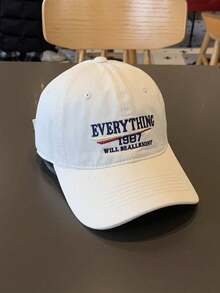 1PC Unisex Embroidered Baseball Cap Adjustable Men Gifts Ideas For Birthday Golf Hat - Multicolor - View 6