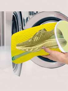 2 Peças - Saco de Lavagem de Sapatos Reutilizável - Adequado para Tênis, Sapatos de Malha, Sapatos Domésticos Preguiçosos, Multiuso para Remoção de Manchas, Anti-Deformação, Lavagem Rápida, Saco de Cuidado de Roupas para Máquina de Lavar, Sacos de Lavanderia