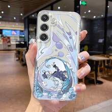Funda de Teléfono con Ilustración de Personajes de  Compatible con Samsung Galaxy A02 A03S A04 A05S A06 A13 A14 A15 A16 5G A21S Caricatura Transparente a Prueba de Golpes Cobertura Completa A22 A23 A24 A25 A32 A34 A35 A50 A52 A53 A54 Funda de Teléfono A55 A73 S21 Ultra S22 Plus S23+ S24 FE Simple Moda a Prueba de Golpes Funda Suave Creativa - Mezcla de colores - Ver 7