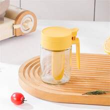 Transparent Glass Spice Jars With Spoons, Salt Shaker, Seasoning Bottles, Spice Containers, Condiment Storage Boxes For Kitchen