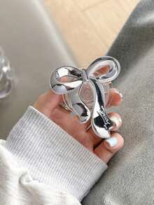 1 件大号蝴蝶结手机支架，粘性桌面直播支架，稳定松垮的手机支架，可折叠通用设计，兼容 、Android 手机，生日、家人、朋友的礼物，推拉式手机握把，手机支架，手机配件 - 彩色 - 查看 4