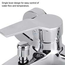 3-Piece Bathroom Shower Faucet Set With Shower Head, Bathtub Mixer Tap, And Shower Valve Bathroom Accessories Bathroom Tools