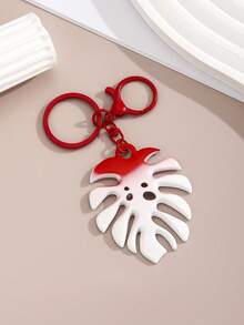 مستلزمات جديدة ساخنة البيع، سلسلة مفاتيح ورقة ombre مطلية بالسبائك اليدوية DIY، سلسلة مفاتيح سيارة ورقة سلحفاة ذات لون تدرجي ماكرون، هدية إبداعية للحبيب والصديق والصديقة والعطلات والهاتف المحمول وملحقات السيارة وسلسلة مفاتيح أكياس عيد الميلاد وهدايا المعلم والأخت