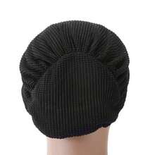 Sleek Design, Breathable Mesh Black Undercap For Women - Elastic, Lightweight & Portable |   Fashionable Polyester Hair Cap