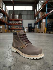 Men Industrial & Construction Boots - 巧克力棕 - 查看 4