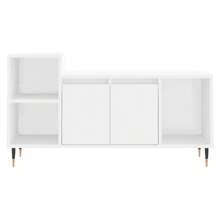 vidaXL TV-Schrank Weiß 100x35x55 cm Holzwerkstoff