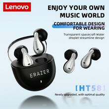 Lenovo ERAZER HT58 Semi In Ear Headphones, Noise Cancelling Headphones For Listening To Music And Playing Games, Comfortable To Wear And Not Tiring To Wear For A Long Time - one-size - View 5