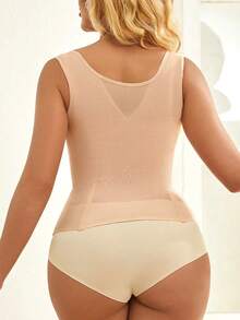 Women's Tight Fitting Enhancing Shaping Bra, Breathable Front Closure Adjustable Tight Fitting Top