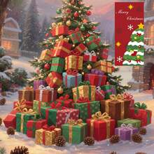 Portador de dinero de Navidad, paquete de 12 tarjetas de felicitación de Navidad y Año Nuevo, tarjetas de regalo, sobres para dinero, decoración navideña