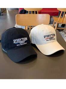 1PC Unisex Embroidered Baseball Cap Adjustable Men Gifts Ideas For Birthday Golf Hat - Multicolor - View 5