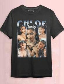 Bailey Graphic Tee_ R&B Music Fan Unisex T-Shirt - màu đen - Xem 1