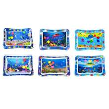 Inflatable Water Sensory Mat For Babies Developmental Toy - MIXED BLUE - View 7