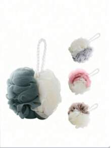 1/3/5 Stück - Luffa Schwamm Duschschwämme Badeschwämme Netzbälle für Damen und Herren, Badzubehör, Körperwaschbürste, weicher Körperpeeling-Schwamm. Zum Peelen, Reinigen und Beruhigen der Haut.