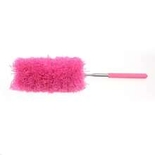 Telescopic Dusting Brush For Home Use, Flexible Mini Fiber Duster, Chicken Feather Duster - Multicolor - View 13