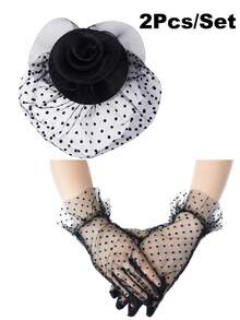 Sombrero de fascinador con velo y plumas para fiestas de té, bodas, fiestas de disfraces, cócteles, Año Nuevo, Día de la Madre, Halloween, Navidad, fiestas de noche y cumpleaños