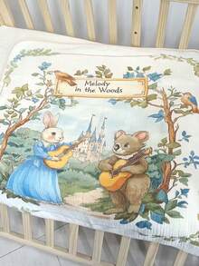 1件柔软透气婴儿襁褓毯 80*80厘米，复活节主题 - 彩色 - 查看 20