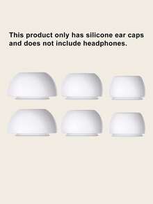 3 tai nghe Bluetooth không dây chuyên nghiệp kèm nút tai bằng silicon - trắng - Xem 10