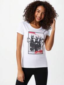 Camisa blanca - Negro - Ver 2