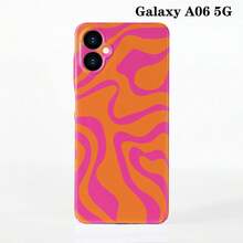 1 件极简主义电影不对称拼布图案硬质手机壳，表面光滑，适用于 11/12/13/14/15/16 Pro Max - 彩色 - 查看 38