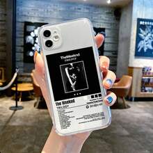 Minimalist Poster Phone Case Covercompatible with  11 13 12 14 15 Pro MAX XS X XR SE 8 7 Plus Fashion Transparent Cover Fundas,Covercompatible with  17 Hülle, 17 pro Hülle, 17 promax Hülle