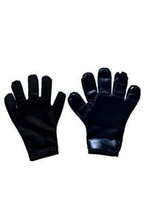 1pc Sauna Foot Sleeve, PU Sports Sweat Foot Cover, Sauna Sweat Foot Protector, Anti-Cracking, Moisturizing, Smooth Coating, Sweat-Inducing, Home Use