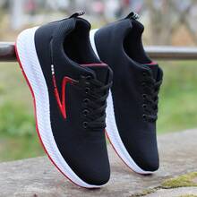 Men's Summer Breathable Sports Shoes Lightweight Non-Slip Casual Shoes Versatile 2026 New Anti-Odor Mesh - Red - View 10