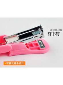 Set de capse mini - Capse compacte drăguțe pentru studenți, cu culori asortate (culoare livrată aleatoriu), pentru uz la birou și școală