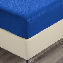 VENECIA JUEGO DE SABANAS 4 Medidas para colchon de 30 cm suave al tacto, varios colores. - azul real - Ver 6