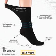 Women Leg Warmers - Black-brown (8-pack) - View 7