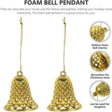 12-Pack Mini Gold Bells For Crafts, Plastic Christmas Ornaments For DIY Projects, Small Jingle Bells For Jewelry & Wind Chimes - 1 - Xem 4