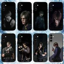 1pc Leon Kennedy  4 Phone Case Covercompatible With  14 13 12 Mini 11 Pro X XR XS Max 6 7 8 Plus 6s + SE 2020 Soft Black Shell,Covercompatible With  17 Case,  17 Pro Case,  17 Pro Max Case - Z2 - View 1
