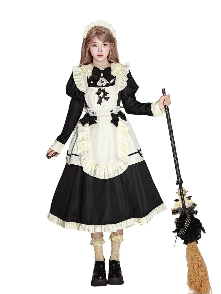 Cosplay Clothing - Đen dài - Xem 1