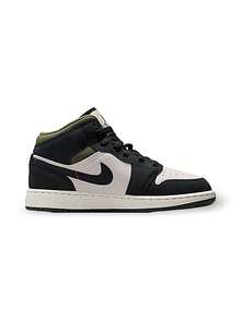Air Jordan GS 运动鞋中帮缓震防滑透气亲肤标志学校日常外出运动白棕色 HV4399-102 - 橄欖 - 查看 3