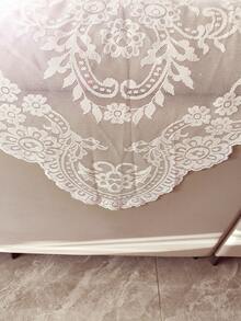 128cm*65cm/1pc Handmade DIY Lace Trim, Pale Pink Color, Suitable For Clothing, Headwear, Sofa, Lampshade, Tablecloth And Other Decorations