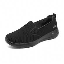 Skechers GO WALK JOY 女士舒适便鞋 124722 - 全黑色 - 查看 7