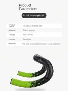Fahrrad Lenkerband Anti-Vibration EVA gebogen Rennrad Lenkerband atmungsaktiv Lenkergurt Fahrrad Zubehör