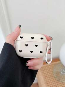 1 件全心形设计保护壳，兼容 1/2/3、Apple 无线蓝牙耳机、Pro 2、简约保护耳机壳（不含耳机） - 彩色 - 查看 6