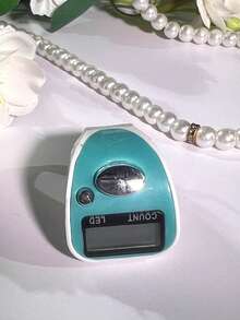 Nuovo contatore elettronico portatile, display LED ad anello elastico, mini contatore manuale, contatore per uso quotidiano di carte e imballaggi