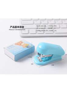 Set de capse mini - Capse compacte drăguțe pentru studenți, cu culori asortate (culoare livrată aleatoriu), pentru uz la birou și școală